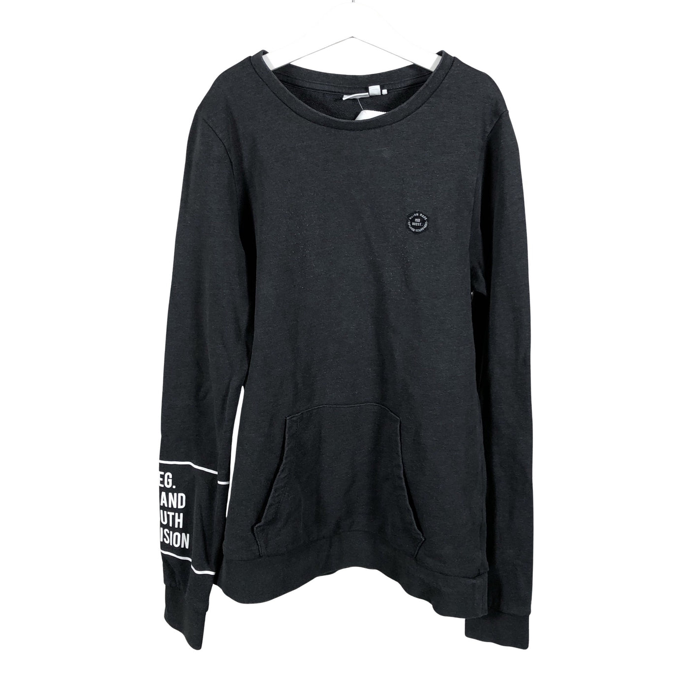 Unisex Name It - Collegepaita, koko 158 - 164 - Harmaa (1)
