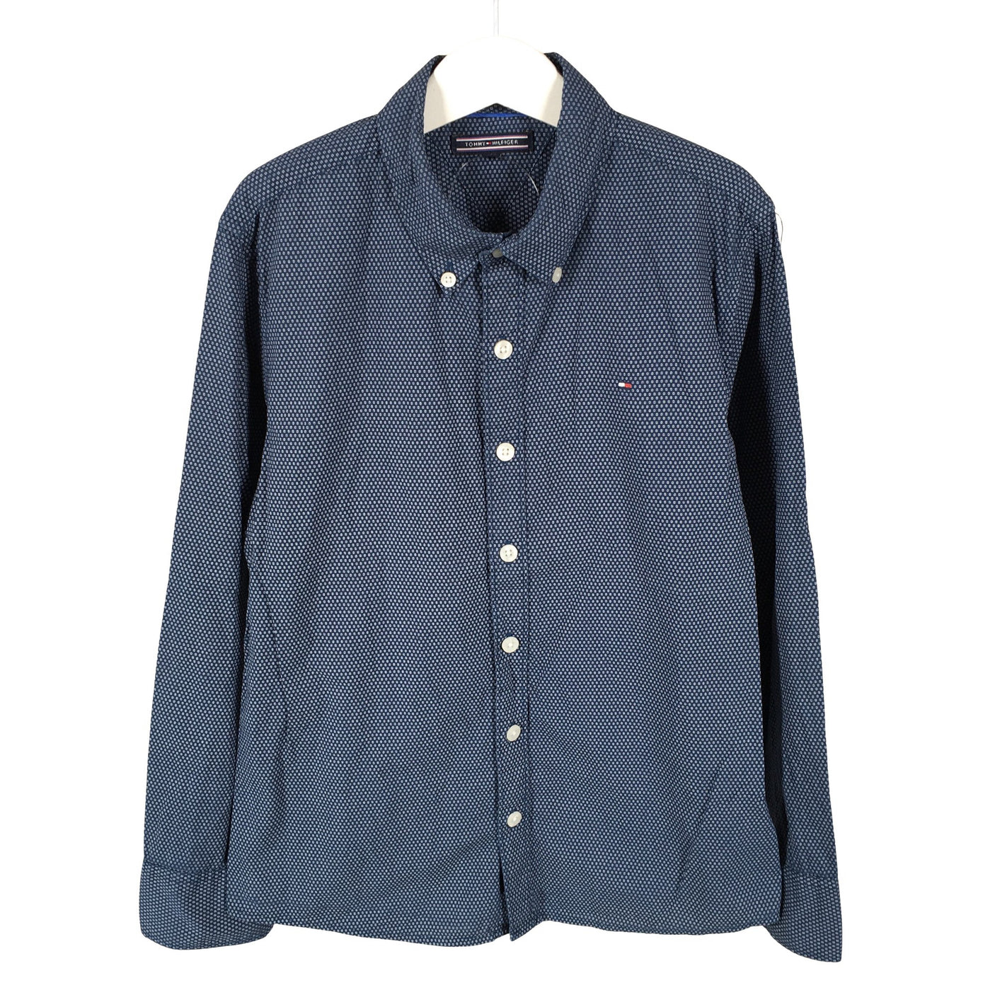 Poikien Tommy Hilfiger - Kauluspaita, koko 134 - 140 - Sininen (1)