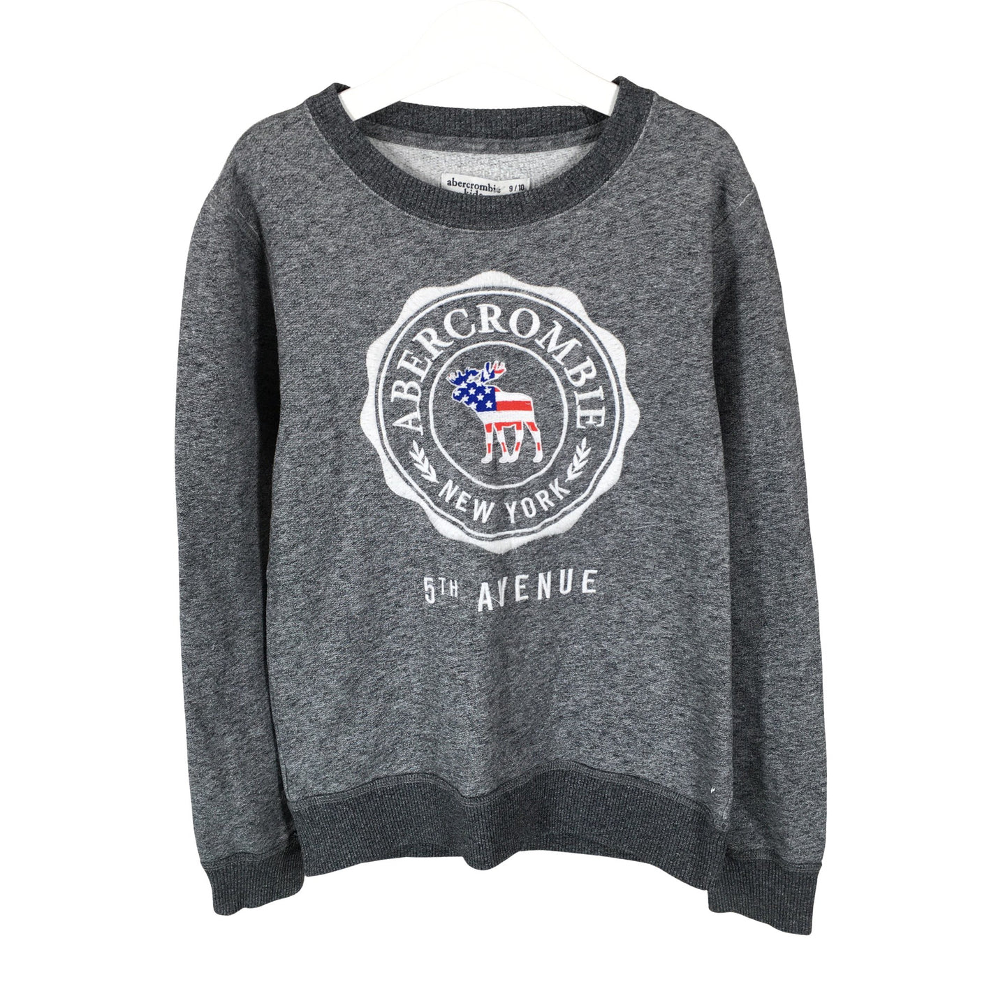 Unisex Abercrombie&Fitch - Collegepaita, koko 134 - 140 - Harmaa (1)