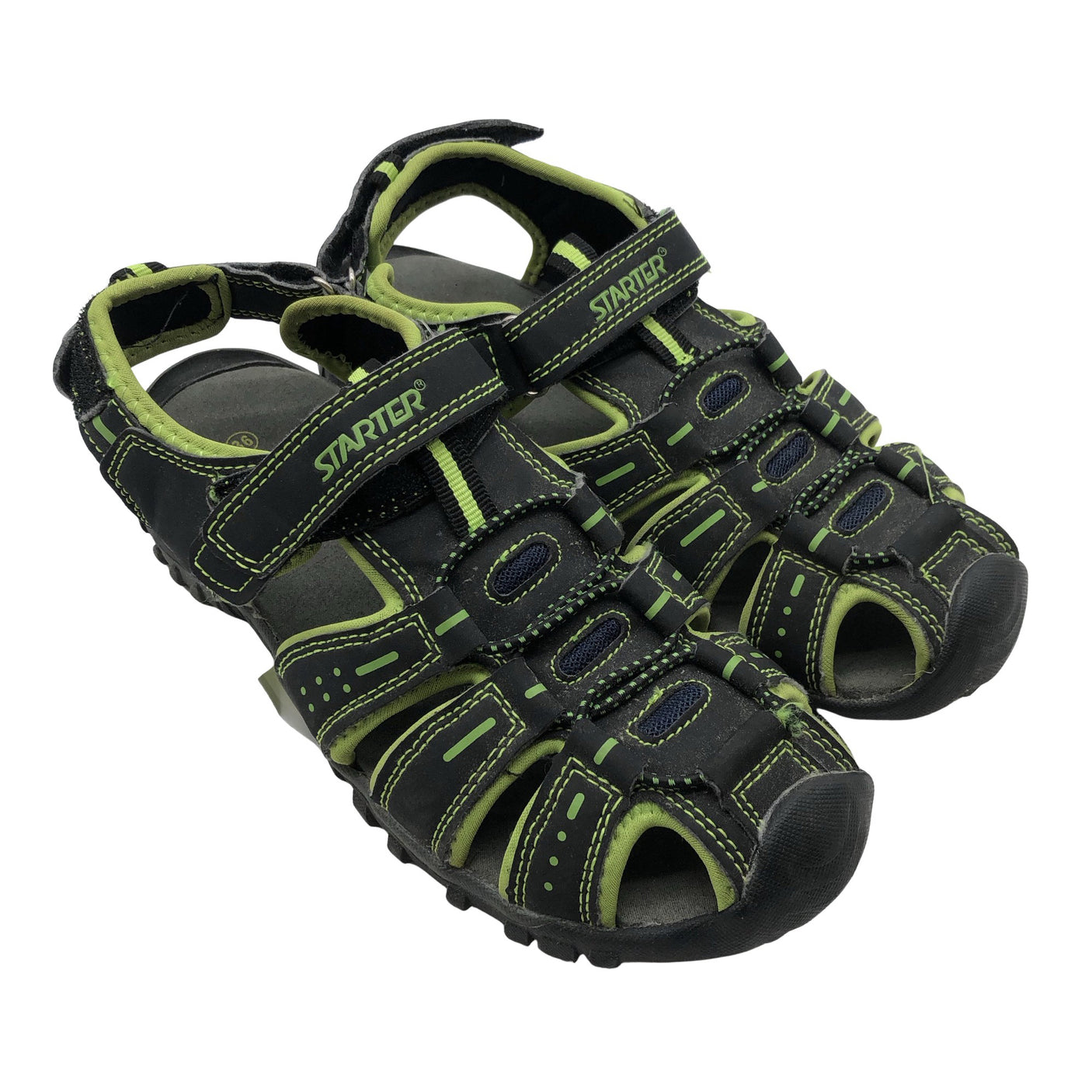 Unisex Starter - Sandaalit, koko 36 - Musta (2)