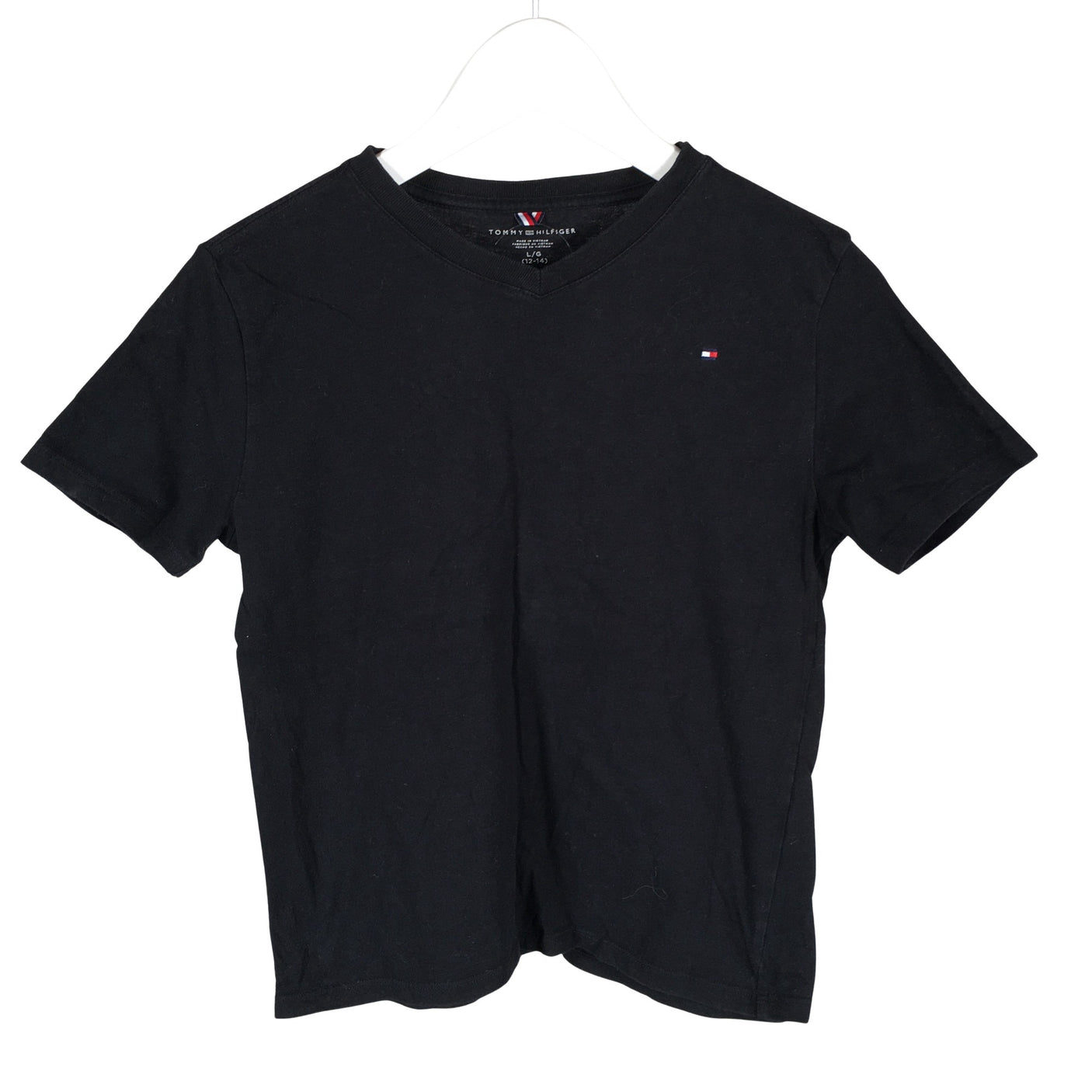 Unisex Tommy Hilfiger - T-paita, koko 146 - 152 - Musta (1)