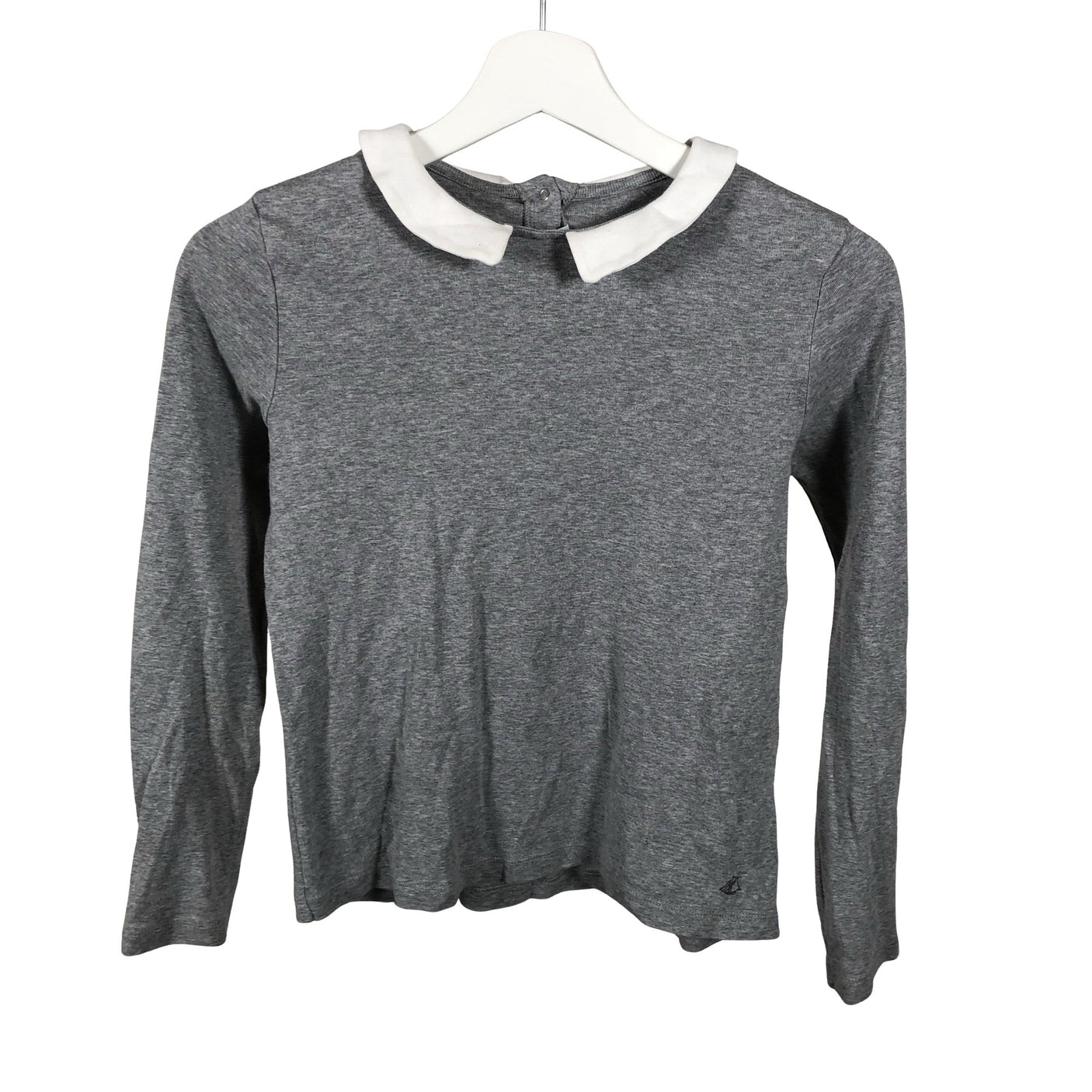 Tyttöjen Petit Bateau - Trikoopaita, koko 152 - 158 - Harmaa (1)