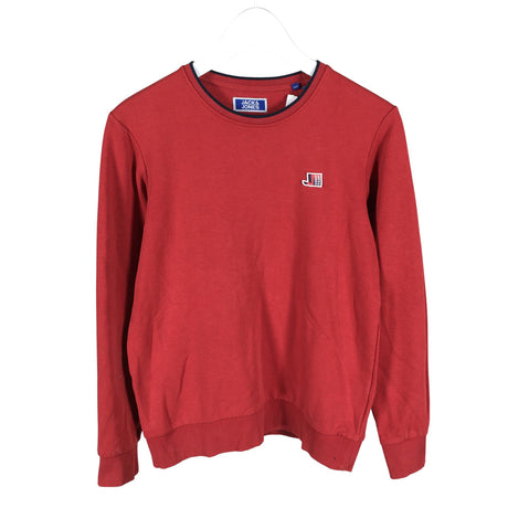 Unisex Jack & Jones - Collegepaita, koko 158 - 164 - Punainen ()