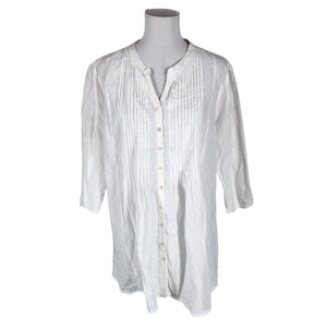Naisten Goubi - Kangastunika, koko 40 - Valkoinen (1)