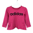 Tyttöjen Adidas - Urheilupaita, pitkät hihat, koko 98 - 104 - Pinkki ()