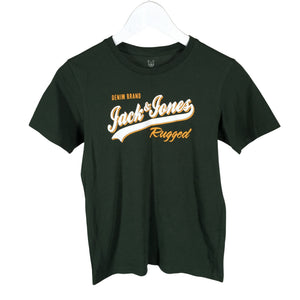 Poikien Jack & Jones - T-paita, koko 146 - 152 - Vihreä (1)