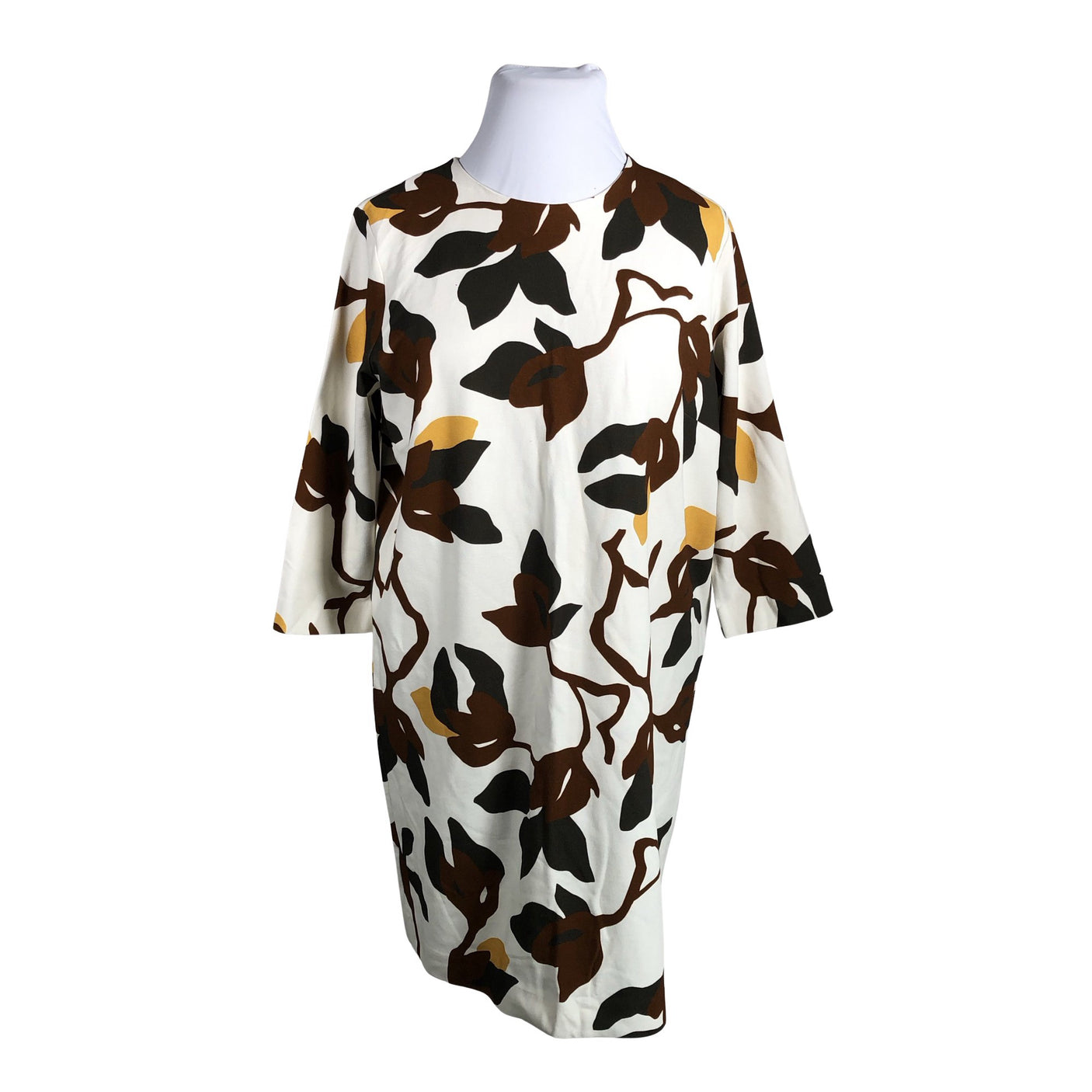 Naisten Marimekko - Trikoomekko, koko 44 - Valkoinen (1)