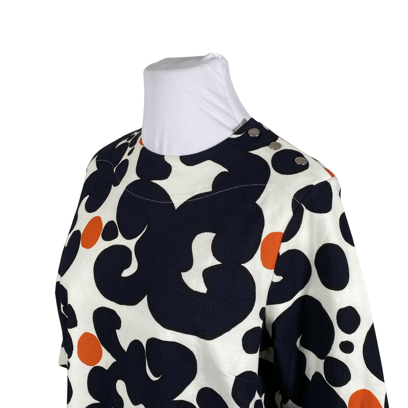 Naisten Marimekko - Trikoomekko, koko 44 - Valkoinen (3)