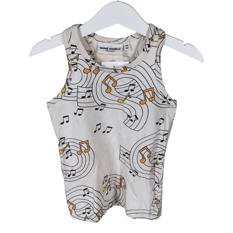 Unisex Mini Rodini - Trikootoppi, koko 104 - 110 - Beige ()