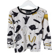 Unisex Papu - Trikoopaita, koko 110 - 116 - Beige ()