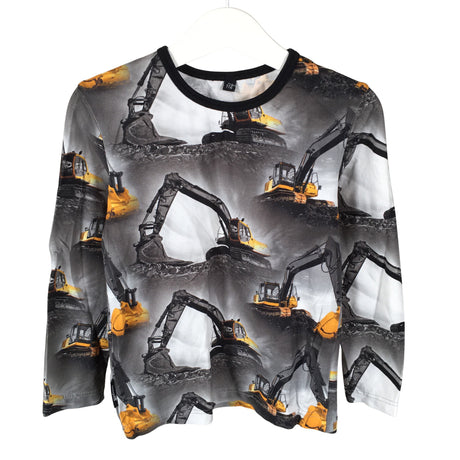 Unisex Handmade - Trikoopaita, koko 110 - 116 - Harmaa ()