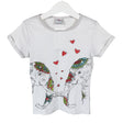 Unisex s.Oliver - T-paita, koko 116 - 122 - Valkoinen ()