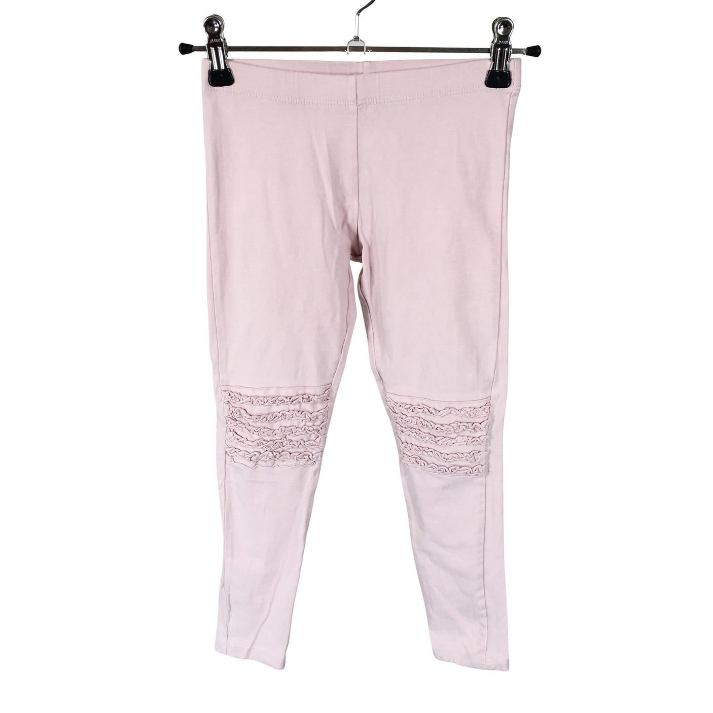 Tyttöjen Lindex - Leggingsit, koko 116 - 122 - Vaaleanpunainen (1)