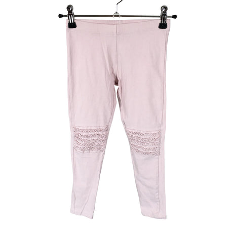 Tyttöjen Lindex - Leggingsit, koko 116 - 122 - Vaaleanpunainen ()