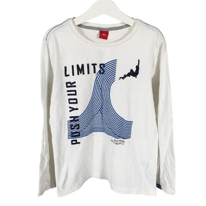 Unisex s.Oliver - Trikoopaita, koko 134 - 140 - Valkoinen (1)