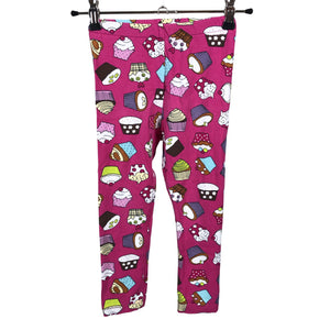 Tyttöjen Silkkipaperipuu - Leggingsit, koko 92 - 98 - Pinkki (1)