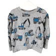 Poikien Bogi - Collegepaita, koko 116 - 122 - Harmaa ()
