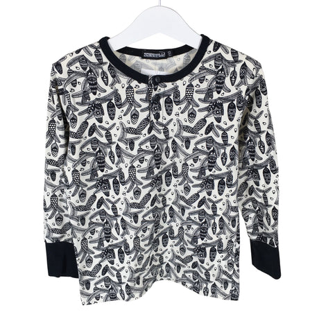 Unisex Aarrelabel - Trikoopaita, koko 104 - 110 - Beige ()