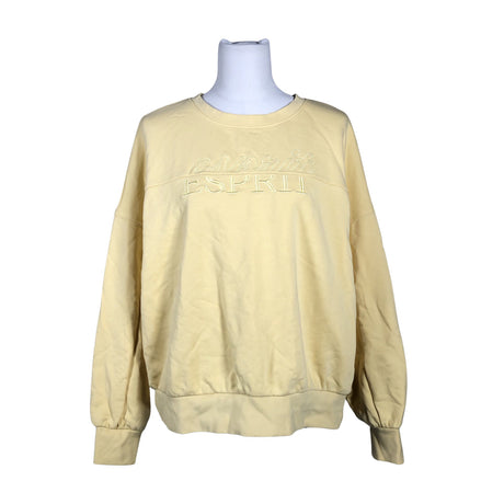 Naisten Esprit - Collegepaita, koko 40 - Keltainen ()
