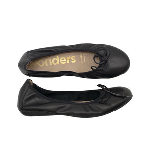 Naisten Wonders - Ballerinat, koko 38 - Musta (1)