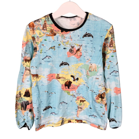 Unisex Handmade - Trikoopaita, koko 122 - 128 - Sininen ()