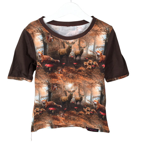 Unisex Handmade - Trikoopaita, koko 116 - 122 - Ruskea ()
