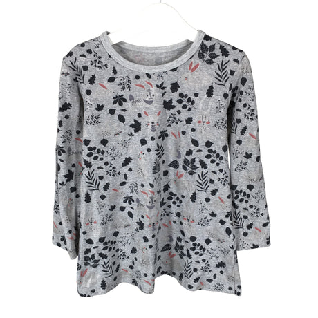 Tyttöjen Handmade - Trikoomekko, koko 110 - 116 - Harmaa ()