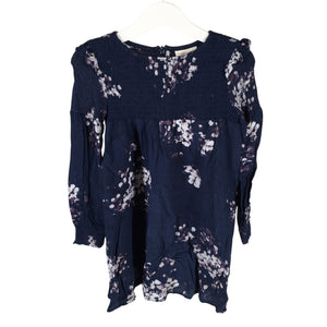 Tyttöjen POMPdeLUX - Kangasmekko, koko 98 - 104 - Sininen (1)