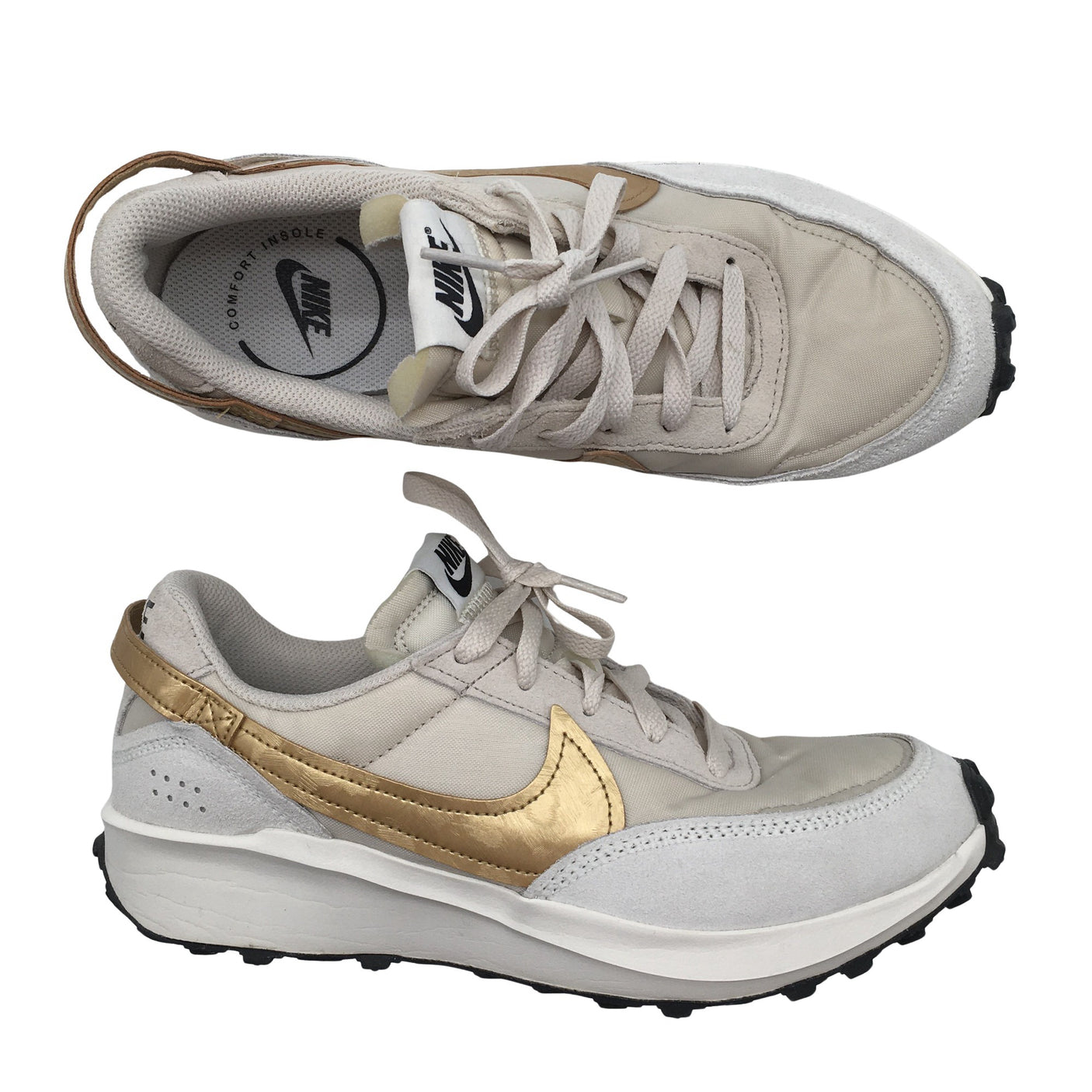 Naisten Nike - Lenkkarit, koko 40 - Beige (1)