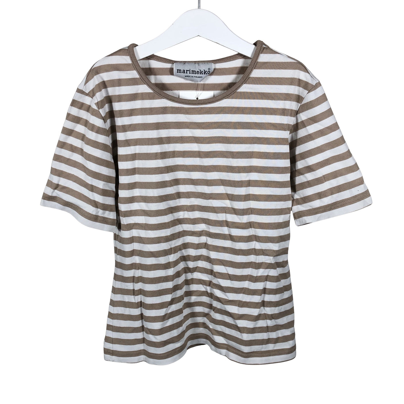 Unisex Marimekko - T-paita, koko 140 - 146 - Beige (1)
