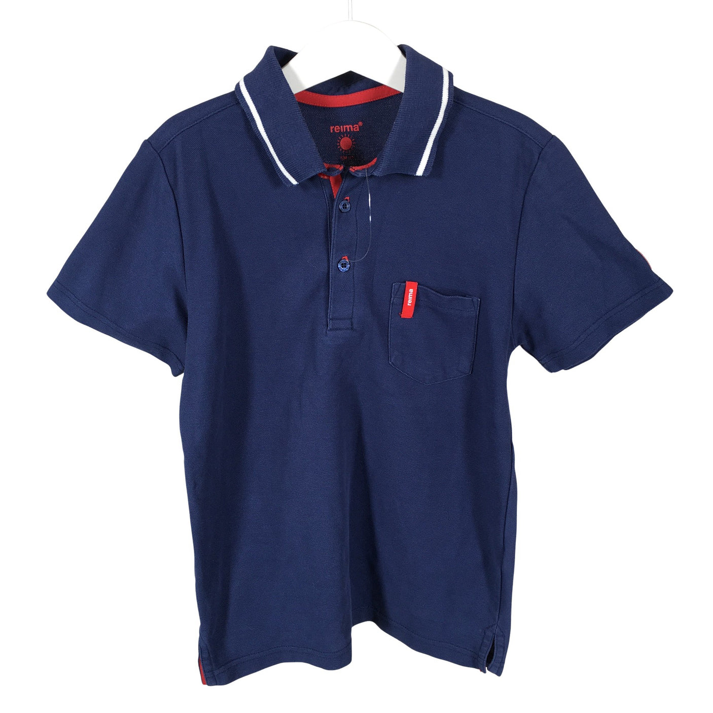 Unisex Reima - Pikeepaita, koko 128 - 134 - Sininen (1)