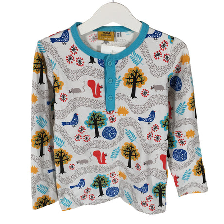 Unisex me&i - Trikoopaita, koko 104 - 110 - Valkoinen ()