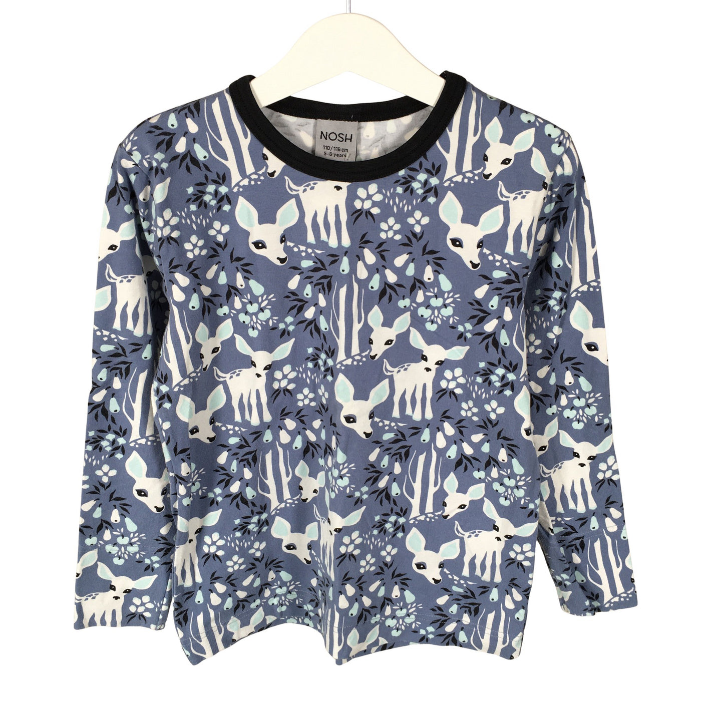 Unisex NOSH - Trikoopaita, koko 110 - 116 - Vaaleansininen (1)