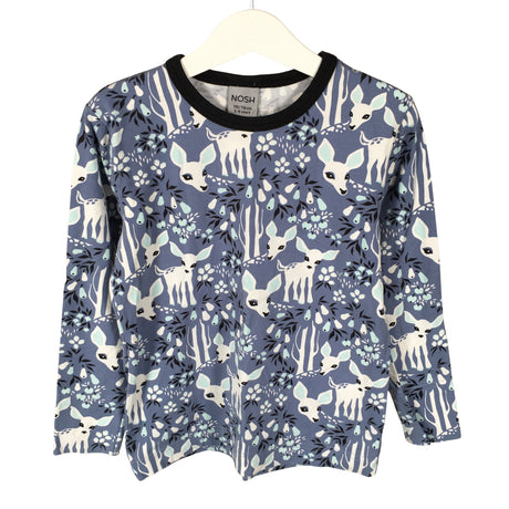 Unisex NOSH - Trikoopaita, koko 110 - 116 - Vaaleansininen ()