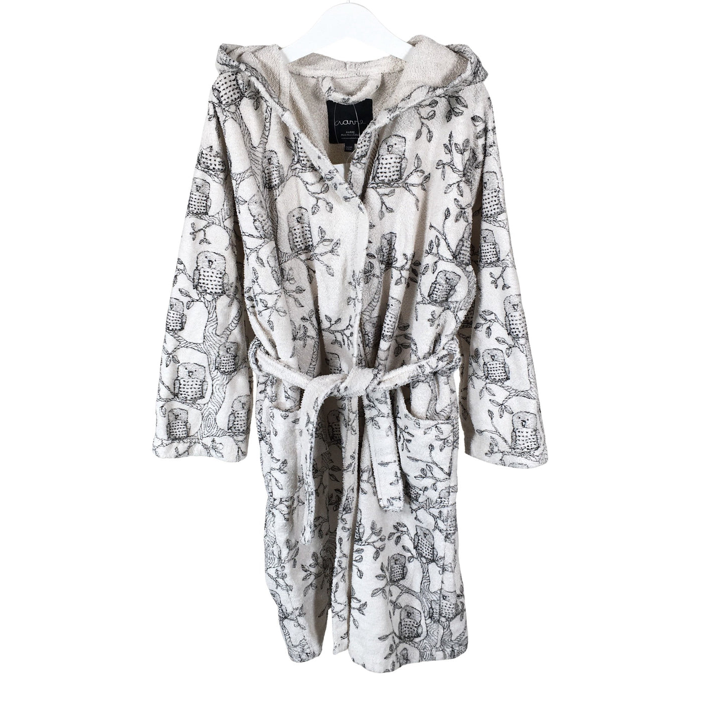 Unisex Aarrelabel - Kylpytakki, koko 134 - 140 - Valkoinen (1)