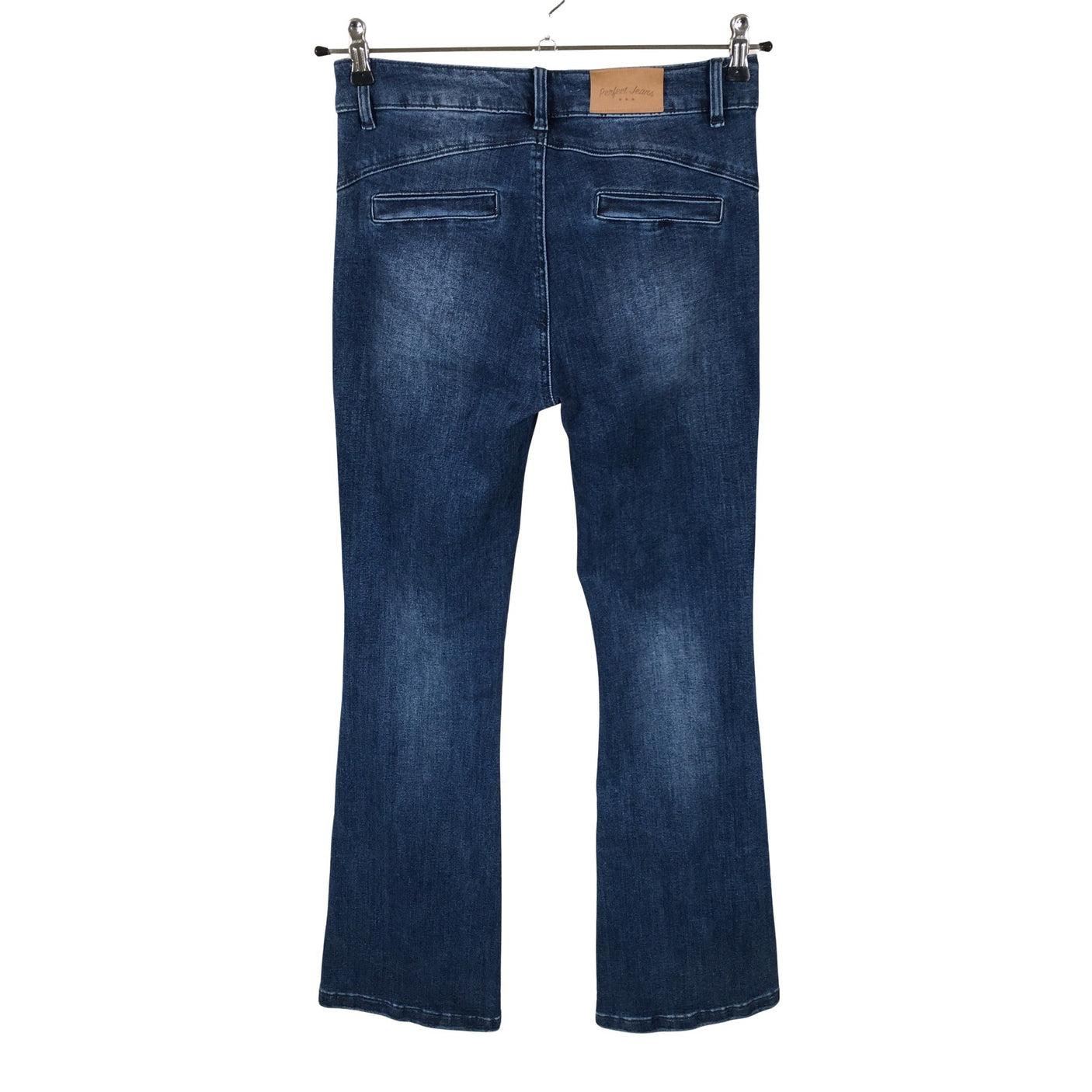 Naisten Perfect Jeans - Farkut, koko 36 - Sininen (2)