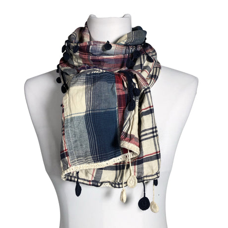 Naisten Tommy Hilfiger - Huivi, koko Maxi - Sininen ()