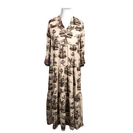 Naisten Gustav - Sifonkimekko, koko 42 - Beige ()