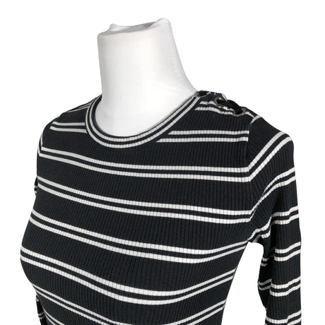 Naisten Massimo Dutti - Trikoopaita, koko 34 - Musta (2)