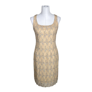 Naisten Karen Millen - Kangasmekko, koko 38 - Beige (1)