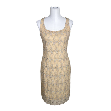 Naisten Karen Millen - Kangasmekko, koko 38 - Beige ()