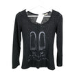 Unisex Emma & Ella - Trikoopaita, koko 158 - 164 - Musta ()
