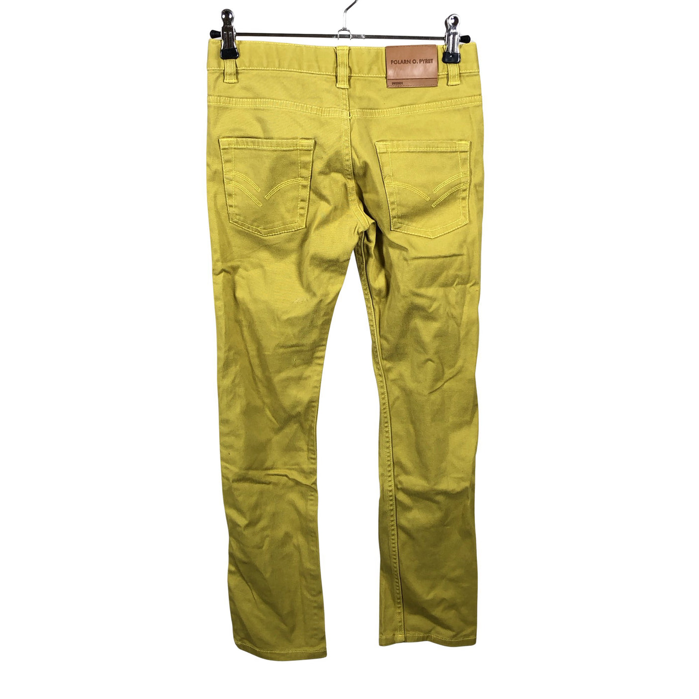 Unisex Polarn O. Pyret - Farkut, koko 128 - 134 - Keltainen (2)
