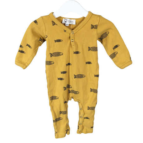 Unisex Gro - Haalari, koko 62 - 68 - Keltainen ()