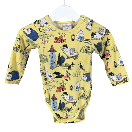 Unisex Moomin by Martinex - Body, koko 68 - 74 - Keltainen ()