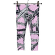 Tyttöjen Handmade - Leggingsit, koko 98 - 104 - Vaaleanpunainen ()