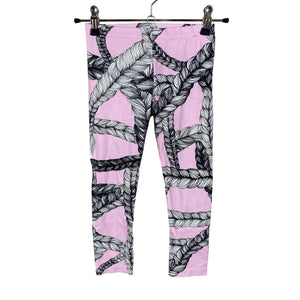 Tyttöjen Handmade - Leggingsit, koko 98 - 104 - Vaaleanpunainen (1)