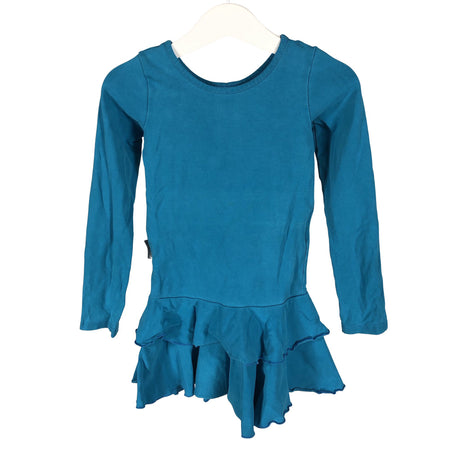 Tyttöjen Gugguu - Trikoomekko, koko 104 - 110 - Sininen ()