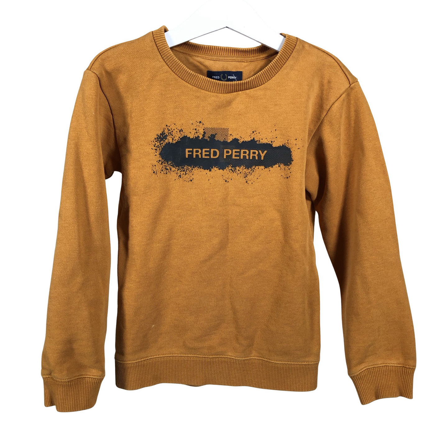 Unisex Fred Perry - Collegepaita, koko 92 - 98 - Oranssi (1)