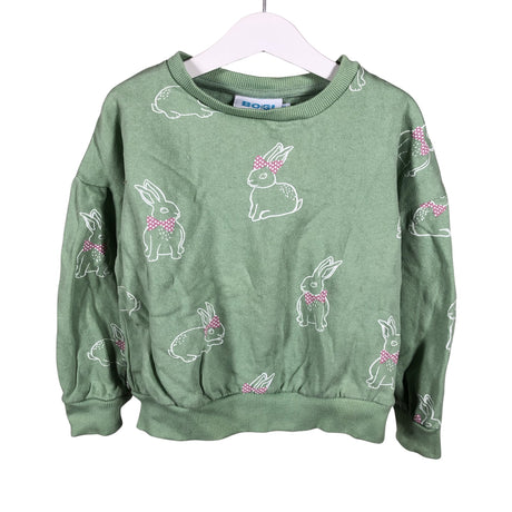 Unisex Bogi - Collegepaita, koko 116 - 122 - Vihreä ()